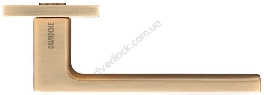 GAVROCHE* Ручка дверна NIKEL -Z25 Gold SBW Ручки на розетці
