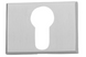 ILAVIO PZ накладка под цилиндр/ключ (1120) хром матовый  Аксессуары для ручек