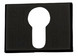 ILAVIO PZ накладка под цилиндр/ключ (1120) черный  Аксессуары для ручек