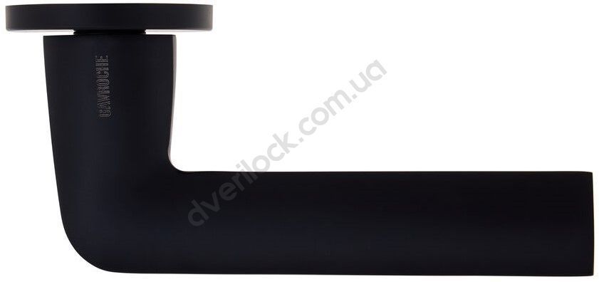 GAVROCHE* Ручка дверна ACTINIUM A33 Black Ручки на розетці