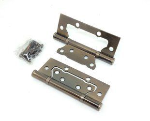 Петля KEDR FLUSH 100*75*2.5-B2-AB Дверні завіси