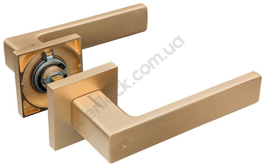 GAVROCHE Ручка дверная GRclick S-1 GSB Ручки на розетці