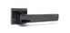 KEDR Ручка дверна R08.144-black nickel Ручки на розетці