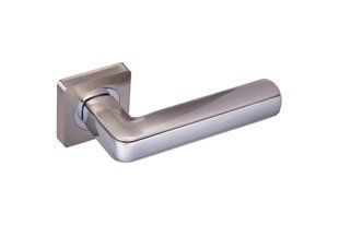 copy_GAVROCHE Ручка дверная CROMIUM A1 SN/CP  Ручки на розетке