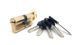 Циліндр KEDR BRASS M90 ZCG (35*55T) brass key