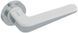 GAVROCHE Ручка дверная PALLADIUM Z2 CP/WHITE Ручки на розетке