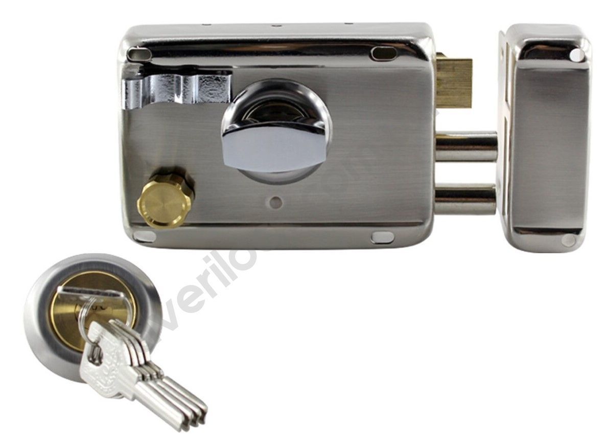 Накладной замок COMIT CT0681  2-риг,нерж.сталь,5кл  Накладные замки