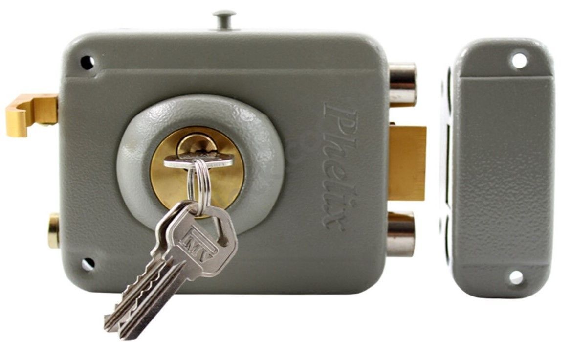 Накладний замок COMIT CT0691 2-риг,сталь,3кл Накладні замки