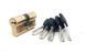 Цилиндр KEDR BRASS M90 ZG (35*55) brass key