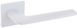 GAVROCHE* Ручка дверна HASSIUM Hs -A25 White Ручки на розетці