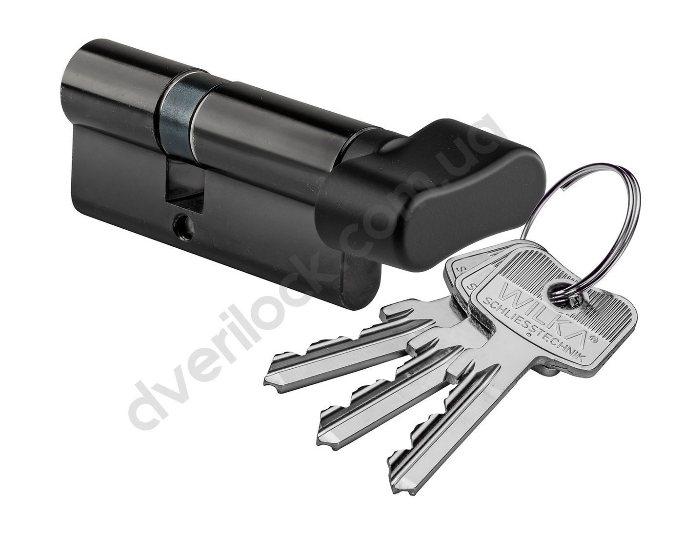 Циліндр WILKA 1405 A 40/40T nikiel Black