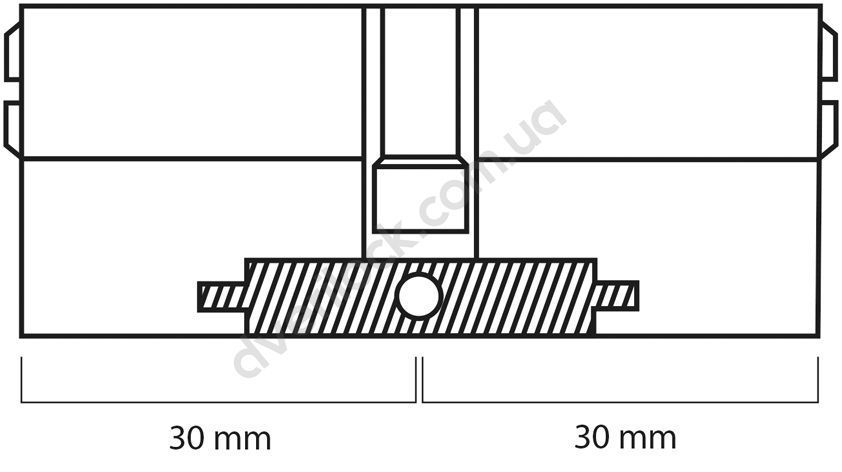 Цилиндр Шерлок HK 60 (30х30) - BP